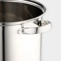 Кастрюля Magistro Grande, 5.5 л, d=21.5 см, с крышкой, капсульное дно, индукция, нержавеющая сталь, хромированная
