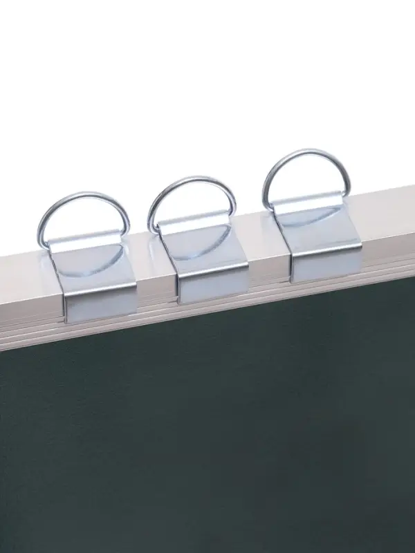 Доска магнитно-маркерная Calligrata, 100&times;150 см, зеленая, с полочкой, в алюминиевой рамке