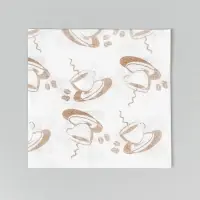 Салфетки бумажные однослойные &laquo;Кофе&raquo;, 24&times;24, 100 шт.