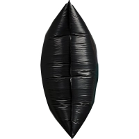 Мешки для мусора ПВД 180л 45мкм 10шт/рул черные 90x120см Удачные Супер