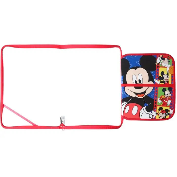 Папка пластиковая А4, на молнии, Микки Маус Папка пластиковая А4, на молнии, Микки Маус