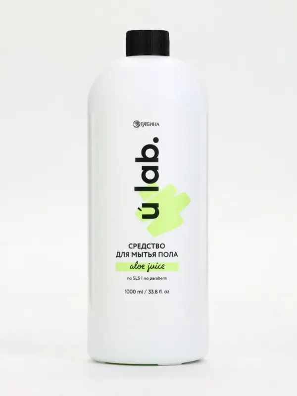 Средство для мытья пола, аромат мякоть алоэ, 1000 мл, ULAB Средство для мытья пола, аромат мякоть алоэ, 1000 мл, ULAB