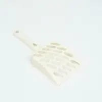 Туалет для кошек, 38&times;28&times;15 см, округлый, с бортиком и совком, синий