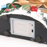 Фигура светодиодная &laquo;Праздничный венок&raquo; 13&times;12&times;15 см, муз, USB, AAx3 (не в комплекте), МУЛЬТИ