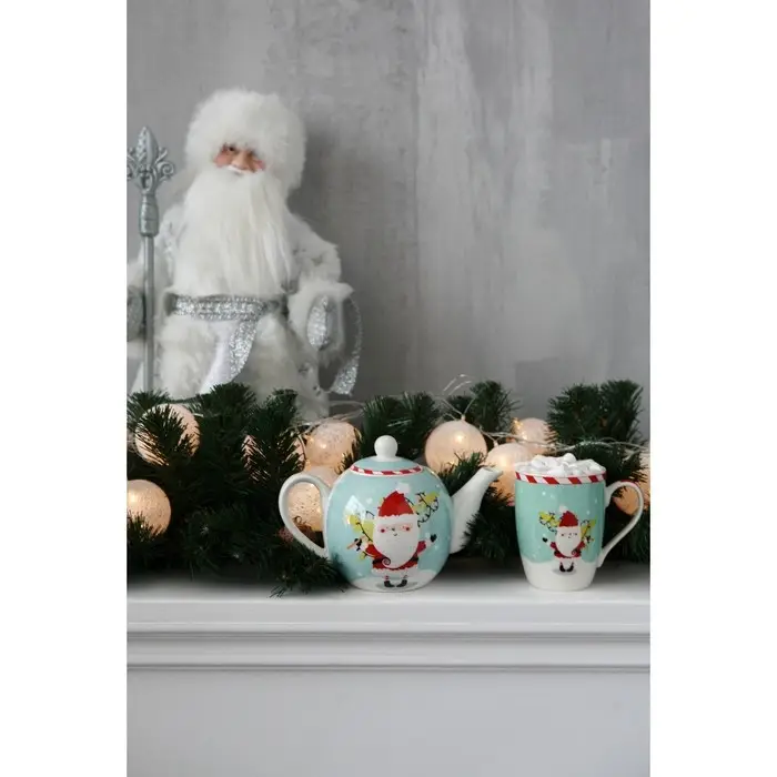 Ёлочные игрушки &laquo;Снежная пудра&raquo;, шары новогодние, d=3.5 см, набор 6 шт., белый