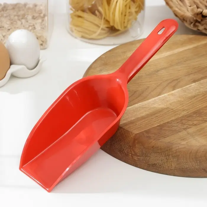 Совок для сыпучих продуктов, 300 мл, МИКС Совок для сыпучих продуктов, 300 мл, МИКС