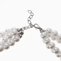 Бусы из жемчуга &laquo;Диана&raquo;, 4 нити, d=0.8, 40 см, белые