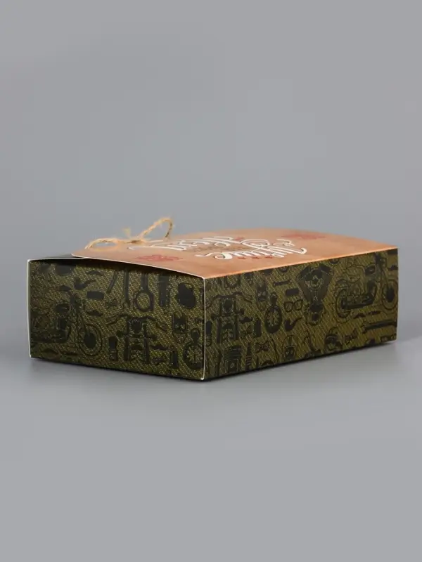 Подарочная коробка сборная &laquo;Мужская&raquo;, 16.5&times;11, 5&times;5 см