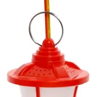 Фонарь кемпинговый, 6 Вт, SMD 2835, кабель 1.5 м, с зажимом от 12 В, 6&times;8.5 см