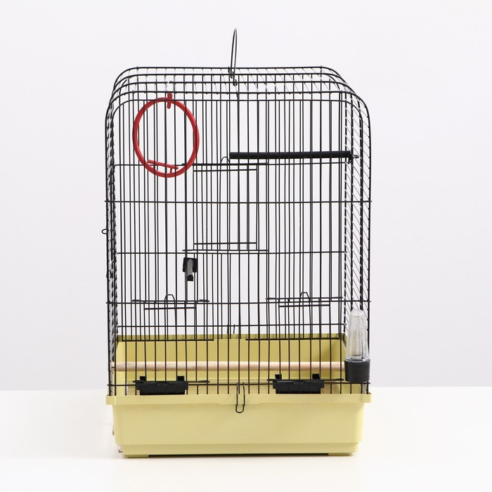 Клетка Клетка "Грация", 3 яруса, 49 х 36 х 51 см, микс цветов