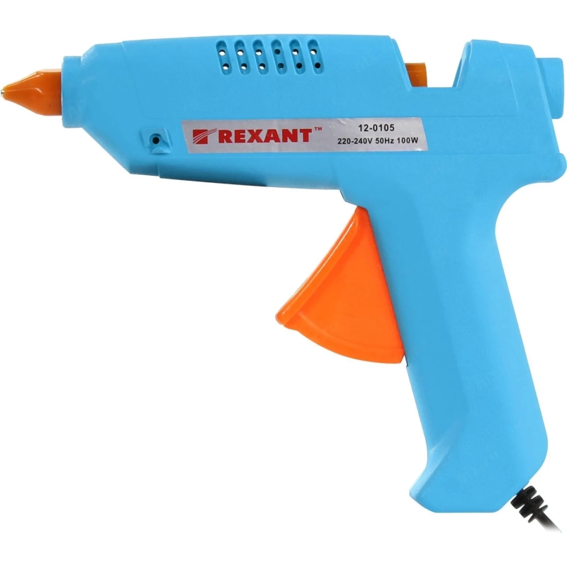 Пистолет клеевой 100 Вт 11 мм (блистер) REXANT (12-0105)