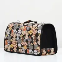 Сумка - переноска каркасная &laquo;Кошки&raquo;, размер S, 37.5&times;17&times;22 см