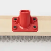 Щетка для пола с металлической щетиной 50 см