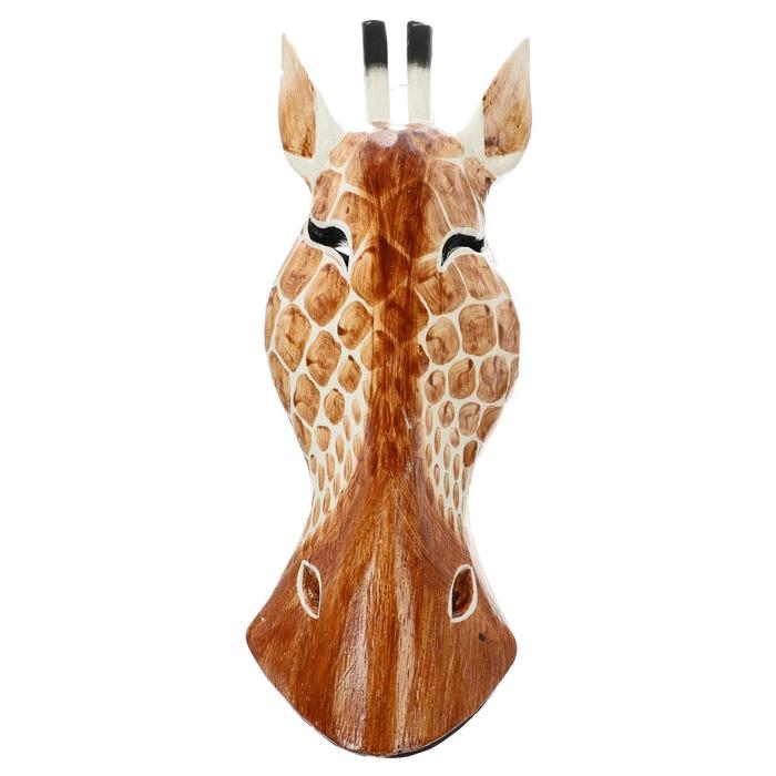 Маска дерево Маска дерево "Жираф" 30х11х4,5 см