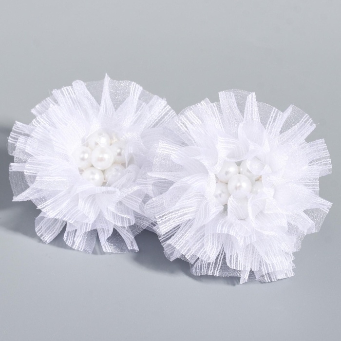 Бант для волос, 2 штуки 7.5 см