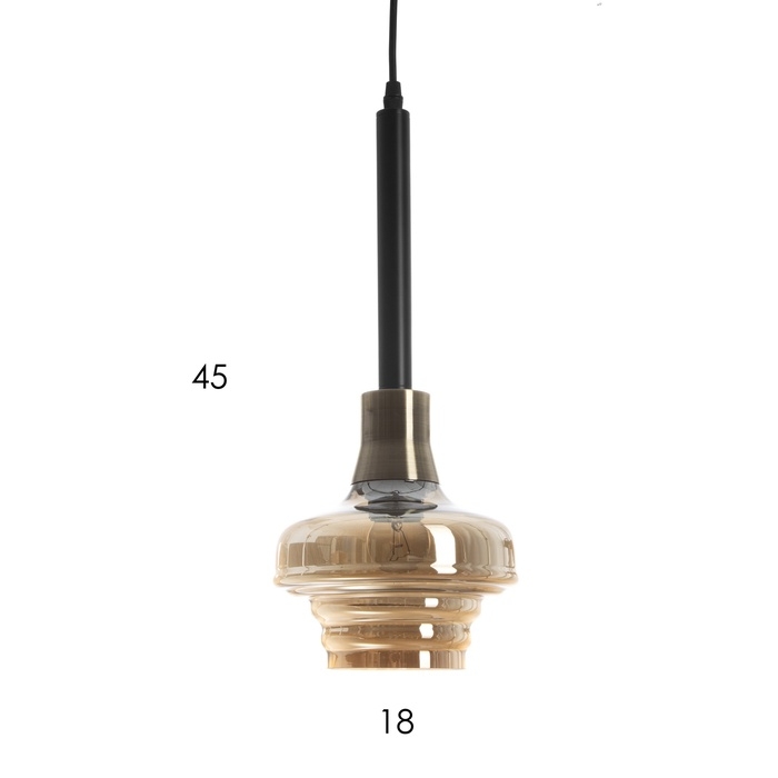 Светильник Светильник "Лондон" 1х40Вт Е27 черный 17,5х17,5х40(140)см