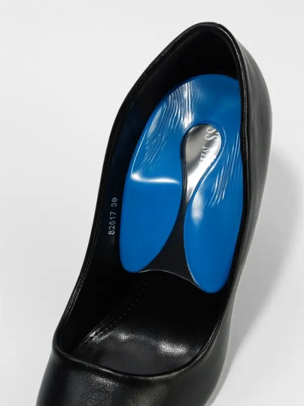 Подпяточники для обуви, на клеевой основе, L р-р, пара, синие