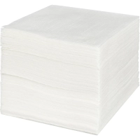 Салфетки бумажные Luscan 1 сл 24x24см белые 100штх4, спендер