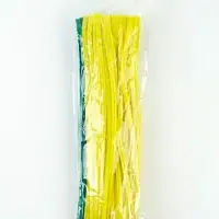 Синельная проволока 100 шт., 30&times;0.8 см, жёлтая, и, зелёная