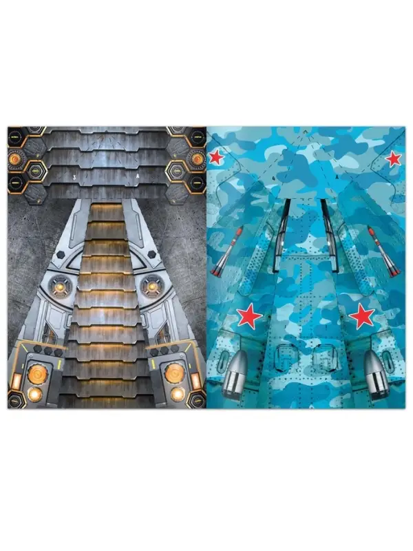 Книги - вырезалки &laquo;Бумажные самолёты&raquo;, набор 2 шт. по 20 стр.