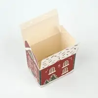 Коробка-домик, подарочная, самосборная, набор 10 шт. &laquo;Деревушка&raquo;,7&times;6.2&times;5 см