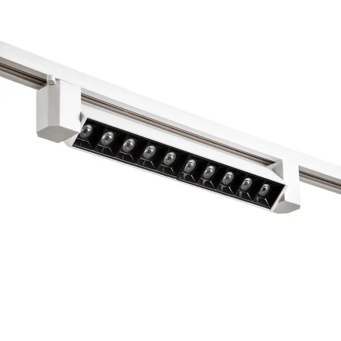 Светильник трековый BayerLux Simple &laquo;Линза&raquo; LED, 20 Вт, 34&times;3.5&times;4.5 см, белый