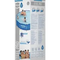 Бассейн каркасный Steel Pro, 366&times;76 см, круглый, 56706 Bestway