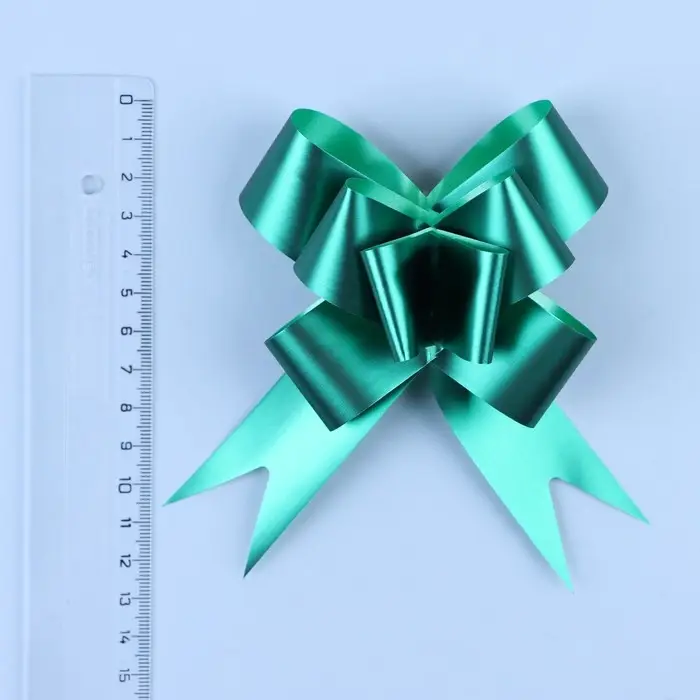 Бант - бабочка №3, матовый зелёный Бант - бабочка №3, матовый зелёный