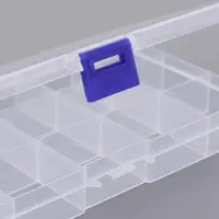 Органайзер для мелочей, с подвесом, 17.5&times;10&times;2 см, прозрачный
