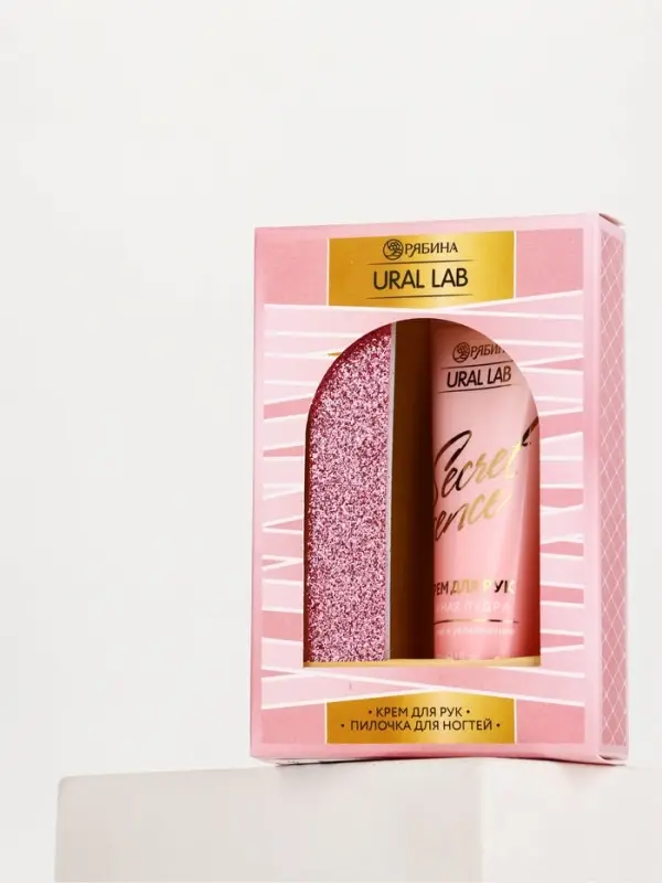 URAL LAB  Nude Mood набор крем для рук и пилочка