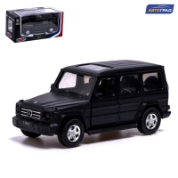 Машина металлическая MERCEDES-BENZ G350D, 1:42, инерция, открываются двери, цвет чёрный