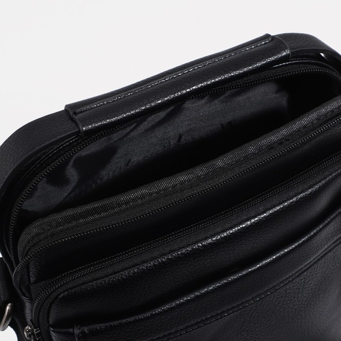 Сумка мужская, цвет чёрный Сумка мужская, цвет чёрный