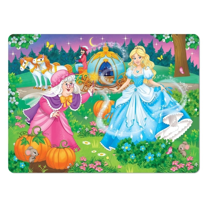 Пазлы детские «Золушка», 60 элементов Пазлы детские «Золушка», 60 элементов