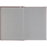 Ежедневник датированный 2026 А5+ VELVET бордовый 3-123/02