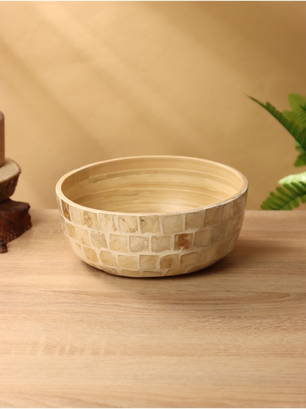 Салатник 19,5х19,5х8 см, бамбук Салатник 19,5х19,5х8 см, бамбук