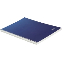 Бизнес-тетрадь А4 96л Attache Градиент Синий клетка, 65г, гребень, УФ-лак