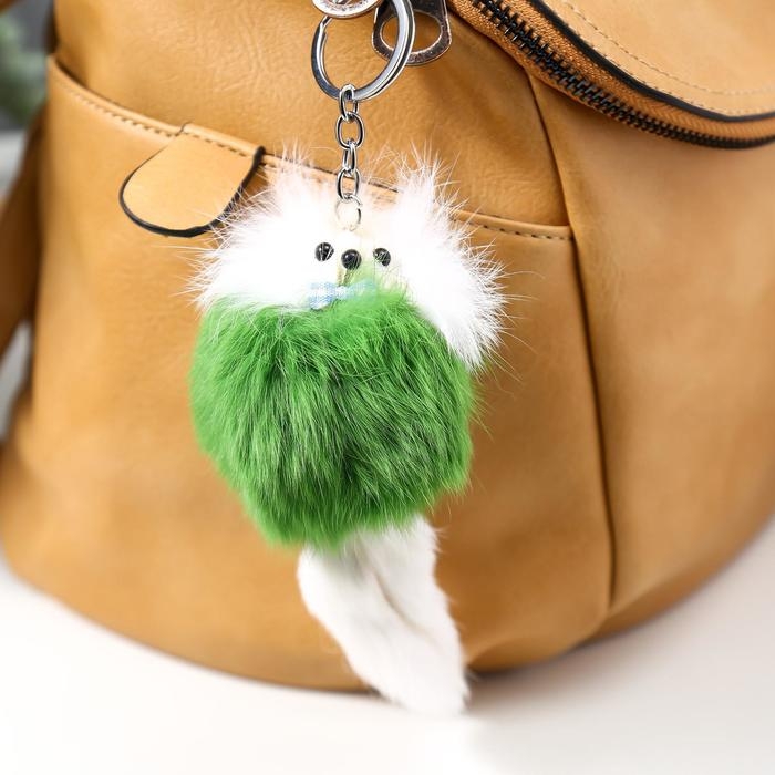 Пушистик на кольце 6,5 х 6,5 х 14 см, цвета МИКС Пушистик на кольце 6,5 х 6,5 х 14 см, цвета МИКС