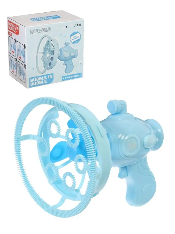 Генератор мыльных пузырей "Мега пузыри", работает от батареек