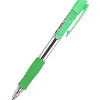 Набор шариковых ручек Pilot Super Grip, 3 штуки, автоматические, синий стержень, на масляной основе, узел 0.7 мм, резиновый упор