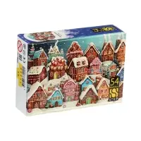 Пазл «Новогодние истории», 54 элемента, МИКС