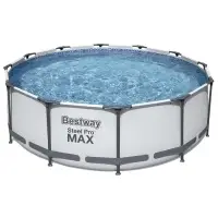 Бассейн каркасный Steel Pro MAX, 366&times;100 см, фильтр-насос, круглый, 56260 Bestway