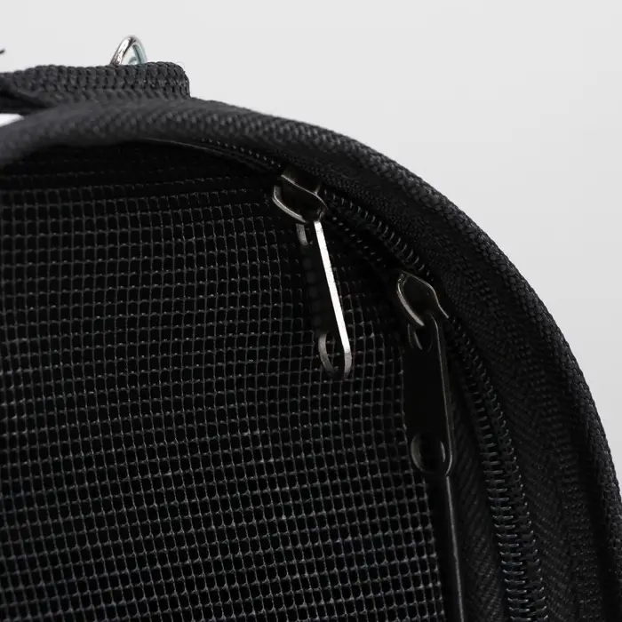 Сумка - переноска каркасная &laquo;Играющие котики&raquo;, размер S, 37.5&times;17&times;22 см, голубая