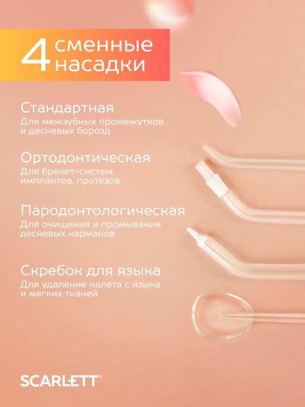 Ирригатор для зубов портативный SC-WF01 Ирригатор для зубов портативный SC-WF01