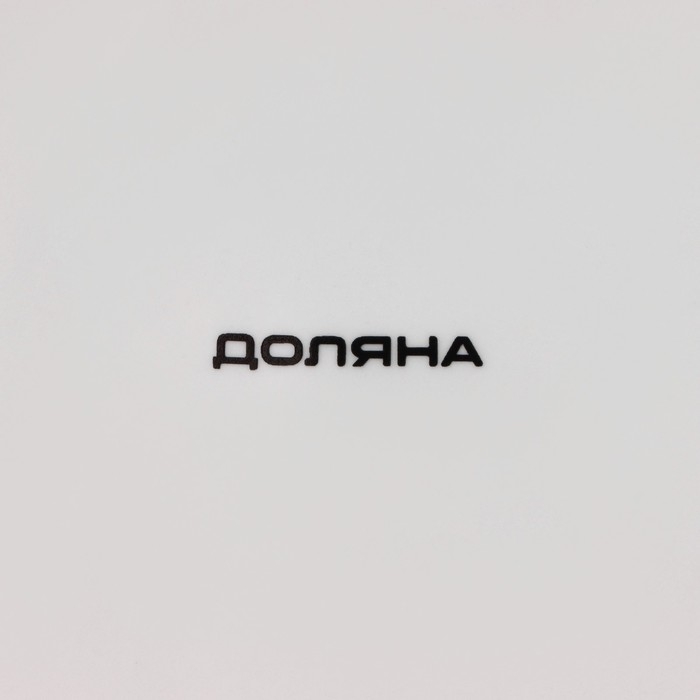 Тарелка фарфоровая десертная Доляна «Пташка», d=20,5 см, цвет белый Тарелка фарфоровая десертная Доляна «Пташка», d=20,5 см, цвет белый