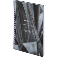 Бизнес-тетрадь, BS, А5, 80л., клетка, спираль. Botanica, агава N4185