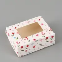 Коробка подарочная с окном &laquo;Самой чудесной&raquo;, 10&times;8&times;3.5 см, самосборная