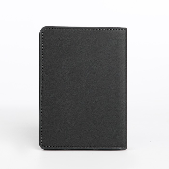 Обложка для паспорта, цвет тёмно-серый Обложка для паспорта, цвет тёмно-серый