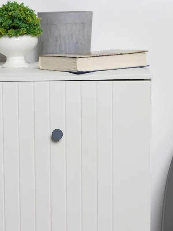 Ручка-кнопка CAPPIO PK321, d=24 мм, цвет графит, 8 шт.