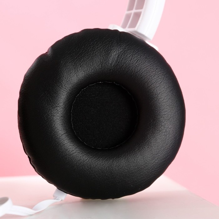 Новогодние наушники, накладные «Happy year», с микрофоном