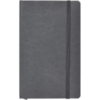 Ежедневник недатированный ATTACHE FLEX серый А5, 136 л. бежевый блок